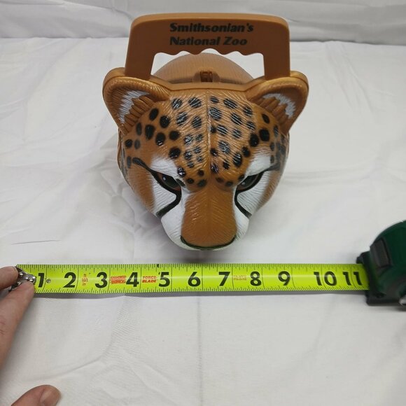 Smithsonian National Zoo Cheeta Storage Container / Lunch box / Pale - Picture 13 of 15